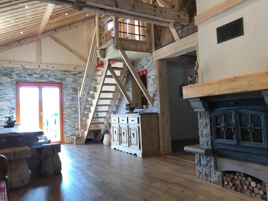 Chalet Spa Le Diamant Nathalie Mn La Rouge La Bresse Buitenkant foto